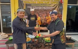 Banyuwangi Syukuran Pengakuan Keris UNESCO di Basecamp Panji Blambangan