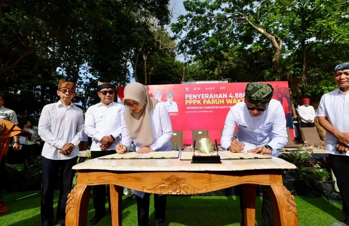 Kerja Sama Pemkab Banyuwangi dan Taspen, PPPK Kini Punya Jaminan Hari Tua