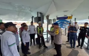 Polresta Banyuwangi Lakukan Deteksi Dini Narkoba di Pelabuhan Ketapang