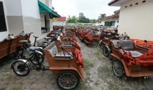 Wisata Heritage Banyuwangi Makin Menarik dengan Kehadiran Becak Listrik Presiden Prabowo