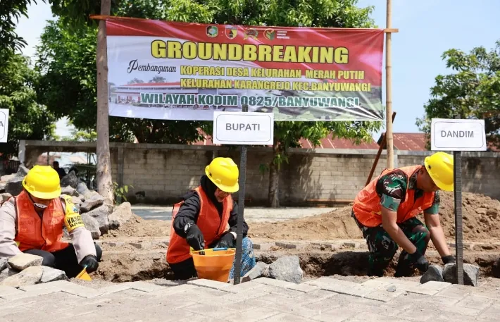 Pemkab Banyuwangi Gerakkan Aset Daerah, Kantor Koperasi Merah Putih Dipercepat