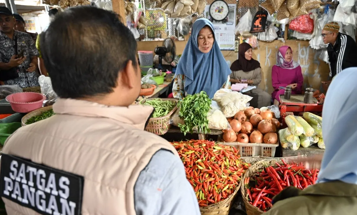 Satgas Pangan Banyuwangi Pastikan Pasokan Aman Lewat Sidak Pasar