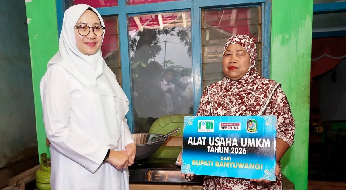 Dari Desa ke Pasar Lebih Luas, Program Wenak Banyuwangi Perkuat Warung Rakyat di 2026