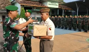 Jelang Lebaran, Dandim 0825/Banyuwangi Lepas Prajurit Cuti: ‘Jaga Kehormatan TNI AD di Mana Pun Berada’