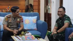 Perkuat Sinergitas TNI–Polri, Kapolresta Banyuwangi Sambangi Kodim 0825 Jelang Agenda Penting Daerah