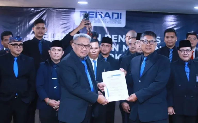 Pengurus DPN PERADI 2026-2031 Resmi Dikukuhkan. Berikut Daftar Pengurus Lengkap Serta Target Besar Organisasi Advokat di Era Baru