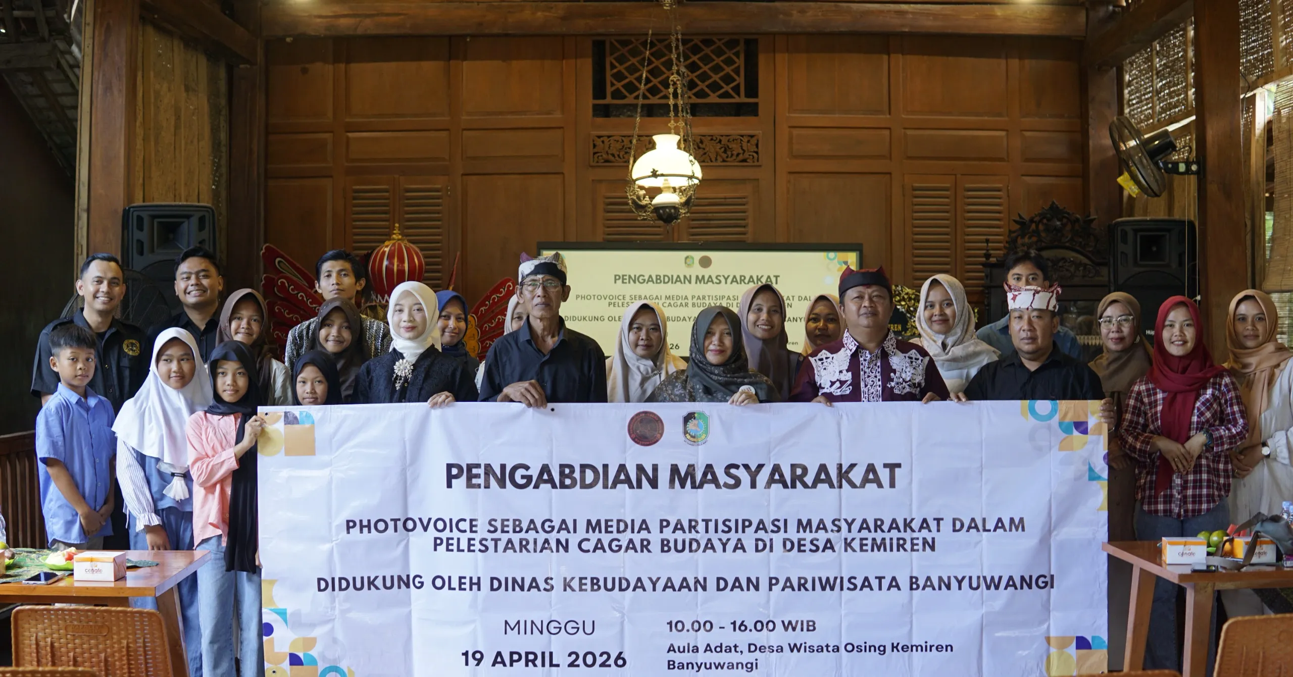 Kolaborasi Dinas, Jebeng Thulik, dan Peneliti Dorong Pelestarian Budaya Partisipatif di Kemiren