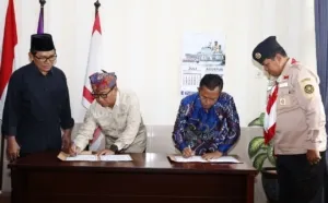 BNNK Banyuwangi dan Pramuka membentuk Saka Anti Narkoba