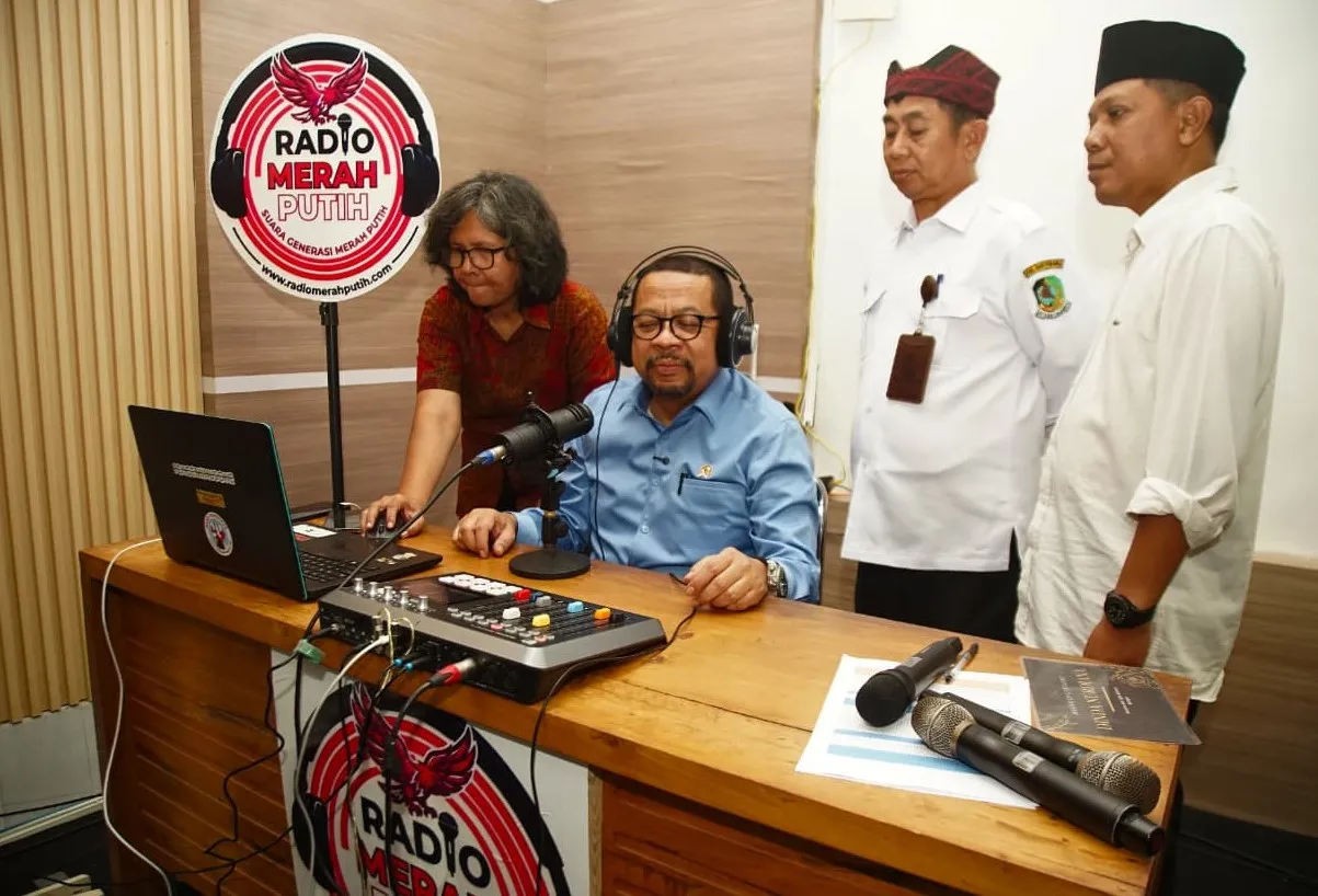Bakom RI Luncurkan Radio Koperasi Merah Putih di Banyuwangi, Permudah Akses Informasi Harga dan Layanan KDKMP