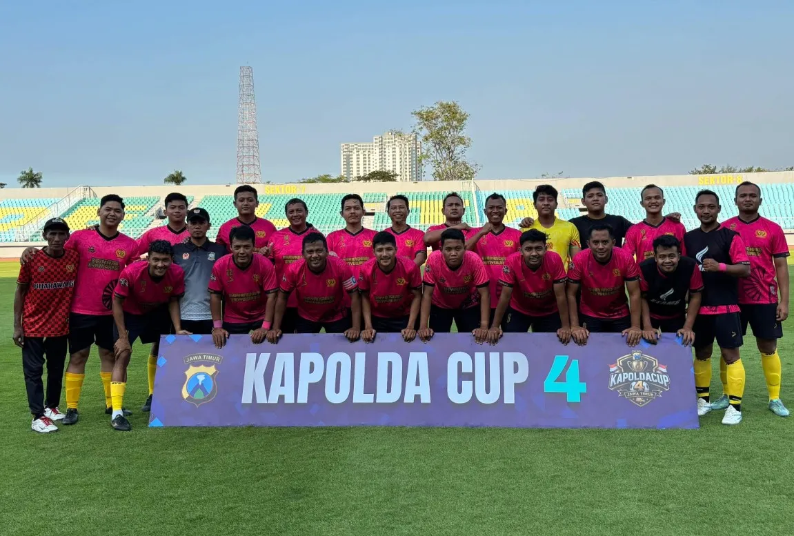 Polresta Banyuwangi Raih Juara 3 Sepak Bola Kapolda Cup IV Jawa Timur