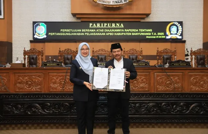DPRD Banyuwangi Setujui Pertanggungjawaban APBD 2025