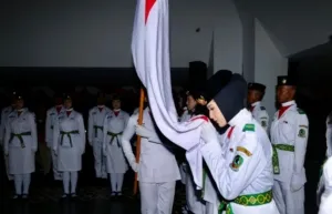 75 Paskibraka Kabupaten Banyuwangi Resmi Dikukuhkan untuk Bertugas