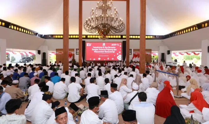 Elemen Masyarakat Banyuwangi Gelar Tasyakuran Hari Kemerdekaan