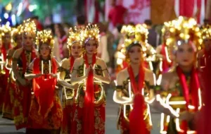 Peringati Hari Pramuka ke-65, Pawai Lampion Hiasi Malam Banyuwangi
