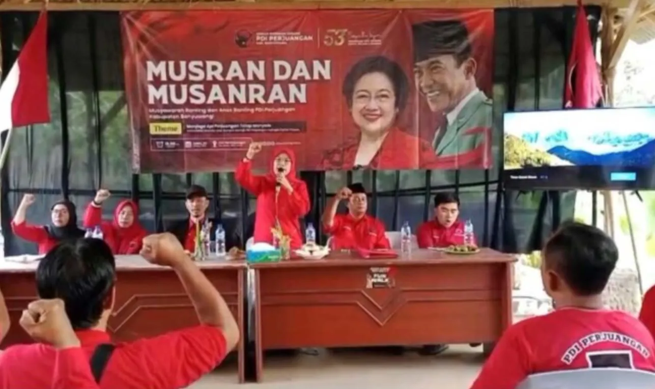 DPC PDI Perjuangan Banyuwangi Menuntaskan Konsolidasi Organisasi Di 25 Kecamatan dengan Melibatkan 6.153 Kader untuk Memperkuat Struktur Partai