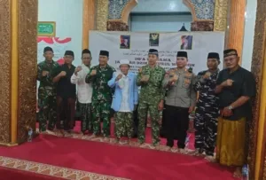 Dandim 0825 Banyuwangi, Hadiri Acara Do’a Bersama Jama’ah Nurul Wathon di Tegaldlimo