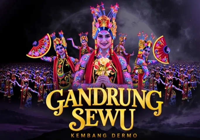 Gandrung Sewu Hadirkan Cerita Baru di Panggung Malam lewat Gandrung Sewu Glow in The Dark