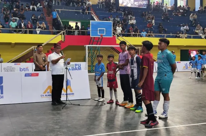 Turnamen Futsal Wabup Cup 2026 Jadi Ajang Penjaringan Bibit Atlet Muda Potensial